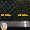 Mesh fabric: nylon rhombic large-eye mesh fabric, wedding dress, mesh fabric, accessories, knitted fabric, face covering mesh fabric details Picture